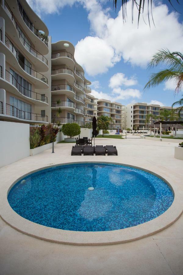 3Br Apt With Pool Cancún Zewnętrze zdjęcie