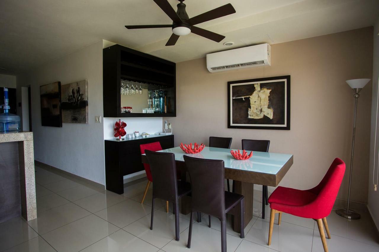 3Br Apt With Pool Cancún Zewnętrze zdjęcie